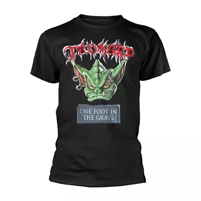 Buy TANKARD - ONE FOOT IN THE GRAVE - Size L - New T Shirt - J72z • 17.83£