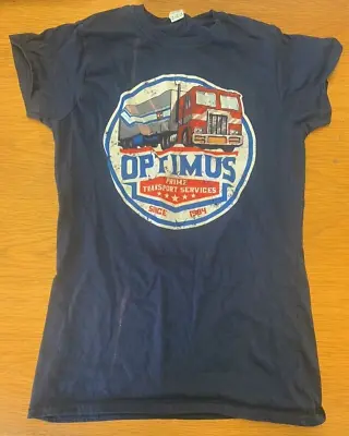 Buy Transformers Optimus Prime Ladies T Shirt Medium Slim Fit Cotton • 2£