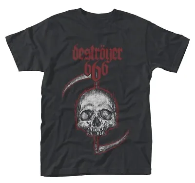 Buy Destroyer 666 Skull T-Shirt - OFFICIAL • 16.29£