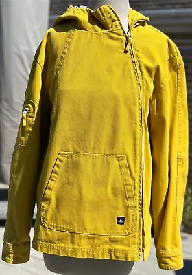 Buy Mousqueton Yellow Hooded Jacket Smock Windbreaker Labelled Size 42 Never Worn • 49.99£