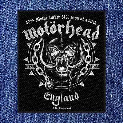 Buy Motorhead - Ball And Chain  (new) Sew On Patch Official Band Merch • 4.75£