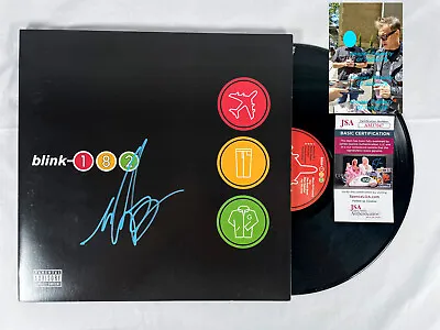 Buy Mark Hoppus Signed BLINK 182 Take Off Your Pants And Jacket Vinyl Album JSA COA • 409.47£