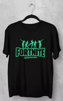 Buy Boys Kids Children Adult Fortnite Gaming T Shirt Top. #MySQUADGOALS Custom Tee • 5.99£