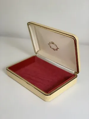 Buy Vintage Leatherette Covered Hard Shell Jewellery Case Watches Jewellery • 24.99£