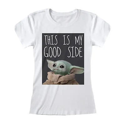 Buy Ladies The Mandalorian Baby Yoda The Child 2 Official Tee T-Shirt Womens Girls • 15.99£