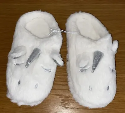 Buy New Look Unicorn Slippers Size Small • 7£