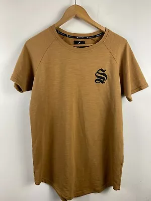 Buy Sinners Beige T-Shirt Small • 8£