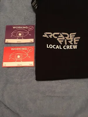 Buy Arcade Fire Local Crew Limited Edition T-shirt Brand New/Never Worn • 37.16£