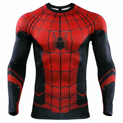 Buy Avengers Endgame Spiderman T-Shirts Cosplay Advanced Tech 3D  Superhero T-Shirts • 13.80£