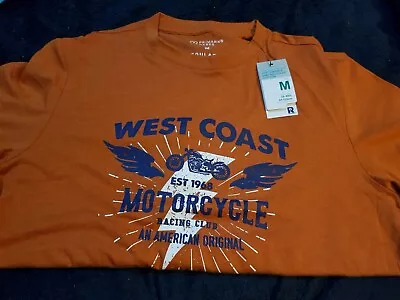 Buy Men's Primark West Coast Motorcycles T Shirt BNWT Size Med • 3.25£