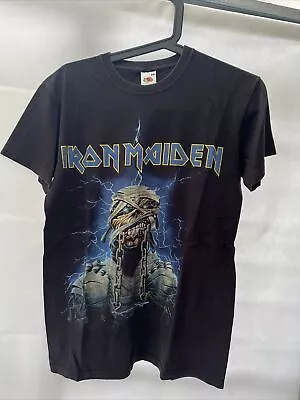 Buy Iron Maiden Powerslave T Shirt Black Size Small • 17.99£