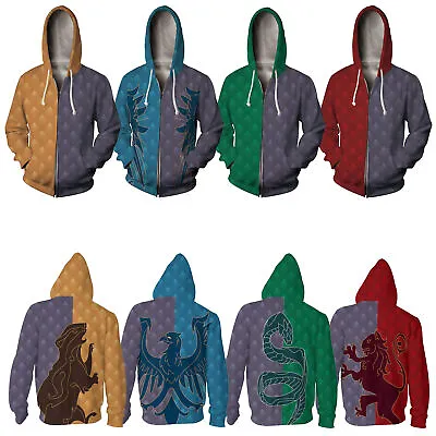 Buy Hogwarts: Legacy Hoodie Sweater Zip Hooded Cosplay Sweatshirt Clothing Gift • 25.08£