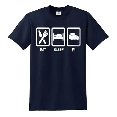 Buy EAT Sleep F1 Formula One T-Shirt Game Mens Ladies Top Tee • 9.95£