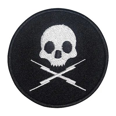 Buy Lucky 13 Biker Skull Patch Iron On Patch Sew On Badge Patch Embroidery Patch  • 2.49£