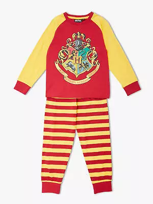 Buy Harry Potter Boys' Hogwarts Pyjamas, Burgundy Size 11-12 Years New Free P&P UK • 9.11£