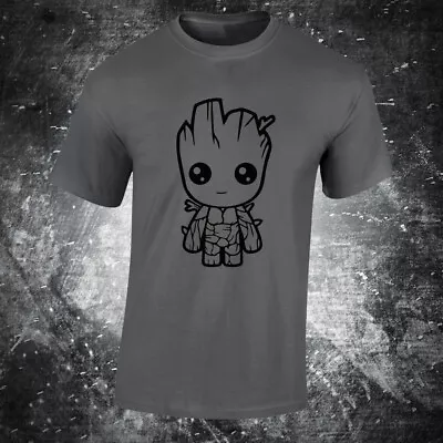 Buy Guardians Groot Baby Cartoon T Shirt End Game Infinity Star Lord Wars Drax • 7.99£
