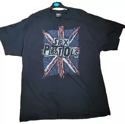 Buy Sex Pistols Union Jack Anarchy UK T Shirt - Size Extra Large XL / Absolute Cult • 11.95£