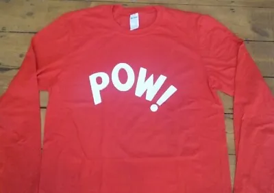 Buy POW! Long Sleeved T-Shirt Top - 1960s, Mod, Worn By Keith Moon, Various Cols • 23.74£