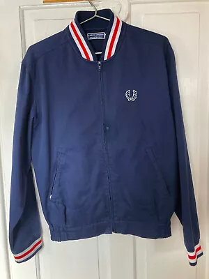 Buy Fred Perry Vintage Monkey Bomber Jacket 36 38 Small • 35£