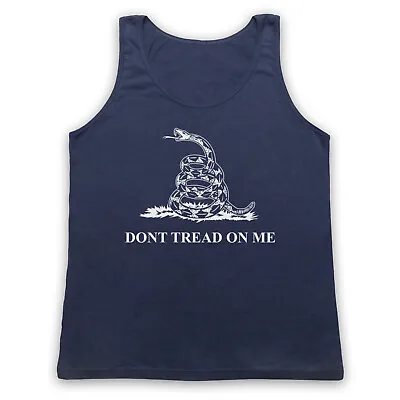 Buy Gadsden Flag Don't Tread On Me Rattlesnake Flag America Adults Vest Tank Top • 18.99£