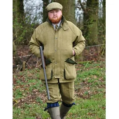 Buy Mens GAME Light Derby Tweed Waterproof Hunting Shooting Jacket Teflon Coated • 79.95£