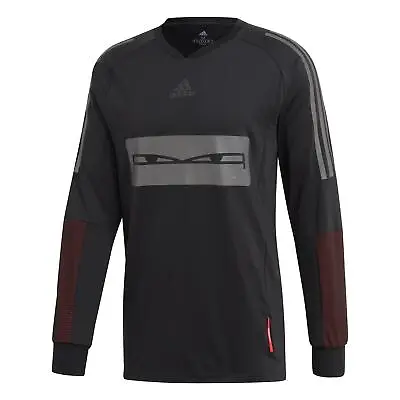 Buy Adidas MEN'S TANGO PREDATOR JERSEY SHIRT 3-STRIPE RETRO FOOTBALL SOCCER BLACK OG • 49.99£