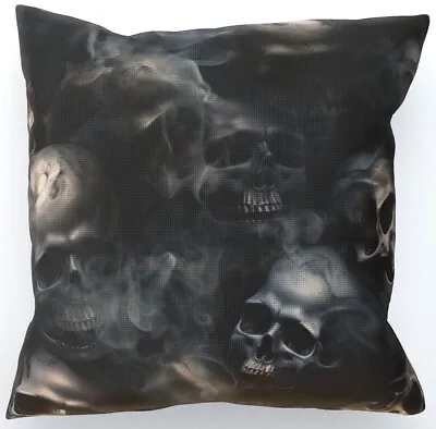 Buy The Lost Dead Cushion, Double-Sided, Skulls Gothic, Smoke Death Disturbed, Gift • 34.95£