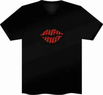 Buy Sound Music New LED Light Up T Shirt Sound Activated • 14.99£