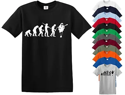 Buy Evolution Of Angus Young T-Shirt Retro AC DC Music Funny Tshirt Rock Metal US • 11.99£