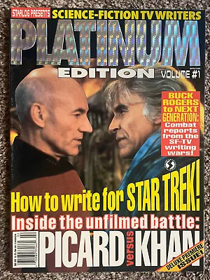Buy STARLOG PLATINUM EDITION Magazine Volume 1 Star Trek Picard Khan Buck Rogers • 4.72£