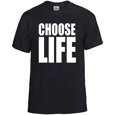 Buy Choose Life Printed Neon T-Shirt WHAM George Michael Rave 80s 90s Unisex S-5XL • 9.89£