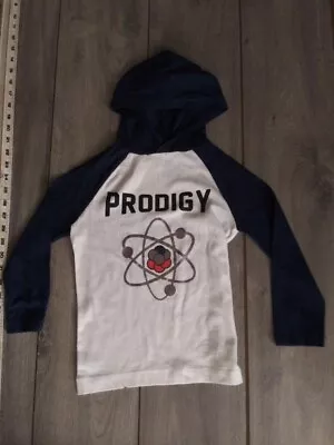 Buy Prodigy Hoodie Size Small Pullover Atom Logo Blue And White • 5.79£