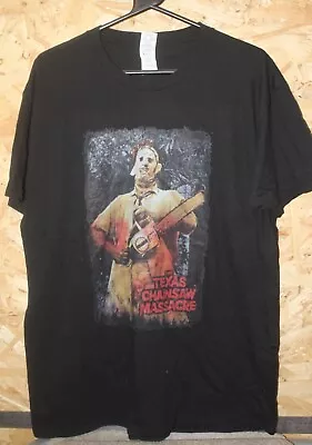 Buy The Texas Chainsaw Massacre 974 Classic Slasher T Shirt Leatherface XL Movie • 18£