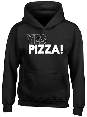 Buy Yes Pizza Boys Girls Kids Childrens Hoodie • 13.99£