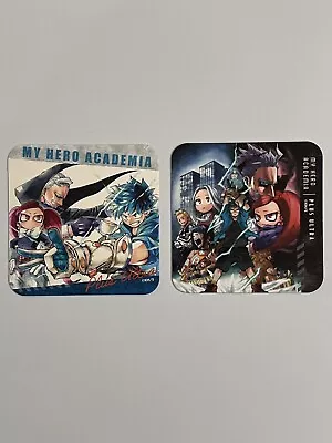 Buy My Hero Academia Art Paper Card Coasters Set Japanese Merch Bundle MHA Deku • 4.50£