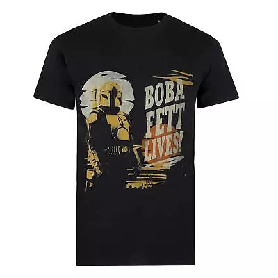 Buy Star Wars Mens T-shirt Boba Fett Lives Official • 13.99£