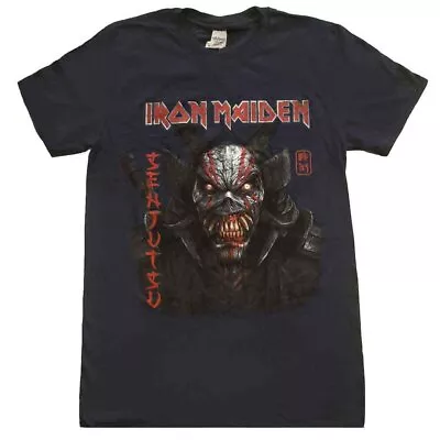Buy Iron Maiden Senjutsu Back Cover Vertical Logo Official Tee T-Shirt Mens • 15.99£