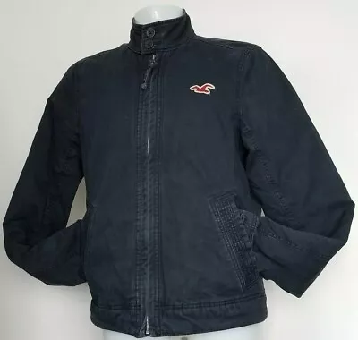 Buy Hollister Ladies All Weather Black/rey Khaki Bomber Jacket Size Xl  • 24.99£