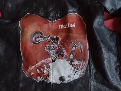 Buy Meatloaf ,Custom Hand Painted Leather  Bike Jacket/Vest • 100£