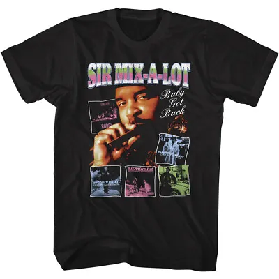 Buy Sir Mix A Lot Album Covers Baby Got Back Men's T Shirt Rap Music Band Merch • 40.90£