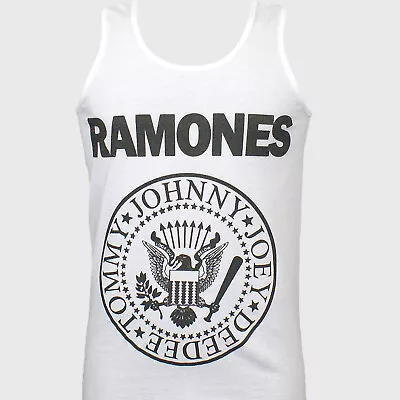 Buy Ramones Punk Rock T-shirt Sleeveless Unisex Vest Top S-2XL • 14.99£