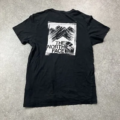 Buy The North Face Black Graphic T-shirt Mens S Pit To Pit 18” • 20£