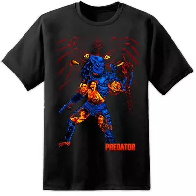 Buy Mens Classic Hunter Predator T Shirt Aliens Nostromo Xenomorph Weyland Yutani • 19.99£