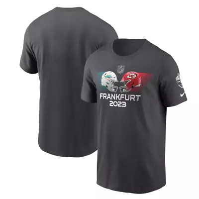 Buy NFL Frankfurt Games T-Shirt Men's Nike Dolphins Vs Chiefs Top - New • 14.99£