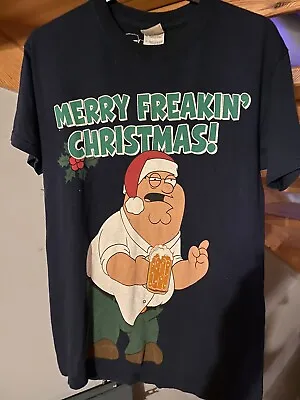 Buy Family Guy Christmas T Shirt S Small Funny Merry Freakin’ Christmas Peter Xmas • 7.99£