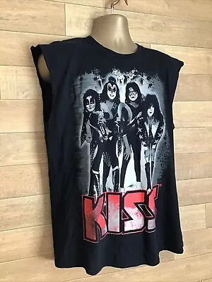 Buy Kiss Rockband Black Concert T-Shirt Alive 35 Tour 2009 Gene Simmons SIZE LARGE • 9.95£