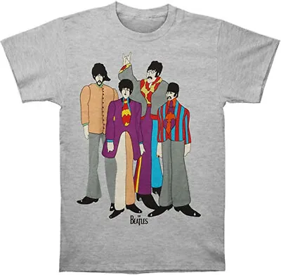 Buy The Beatles 'Yellow Submarine' (Grey) T-Shirt - NEW & OFFICIAL! • 16.29£