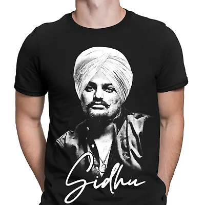 Buy Sidhu Moose Wala Legend Tribute Punjabi Singer Rapper Mens T-Shirts Tee Top #DGV • 6.99£
