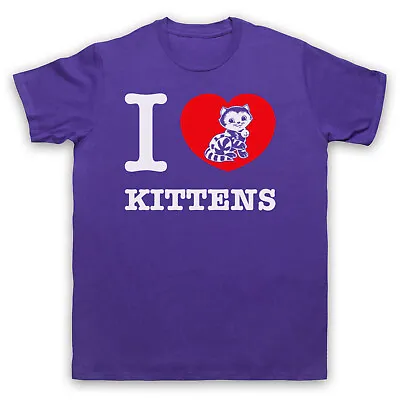 Buy I Love Kittens Animal Rights Lover Save The Animals Cat Mens & Womens T-shirt • 19.99£