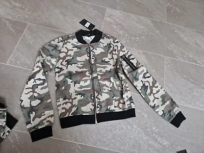Buy Ladies Camouflage Jacket Size 6/8/10 • 5£